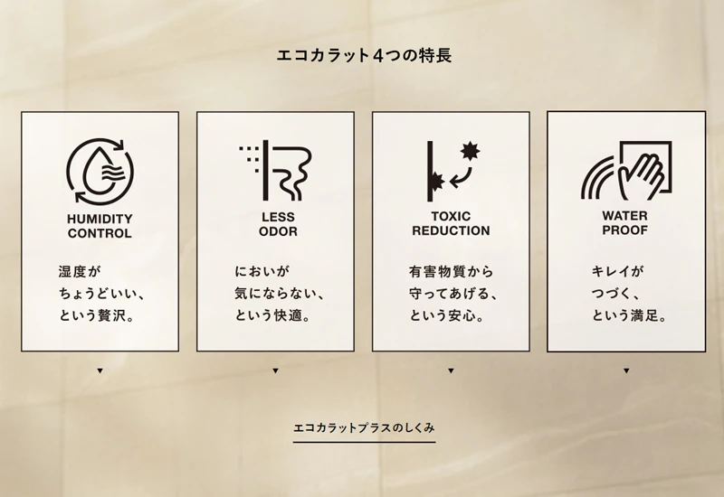 エコカラットの特徴